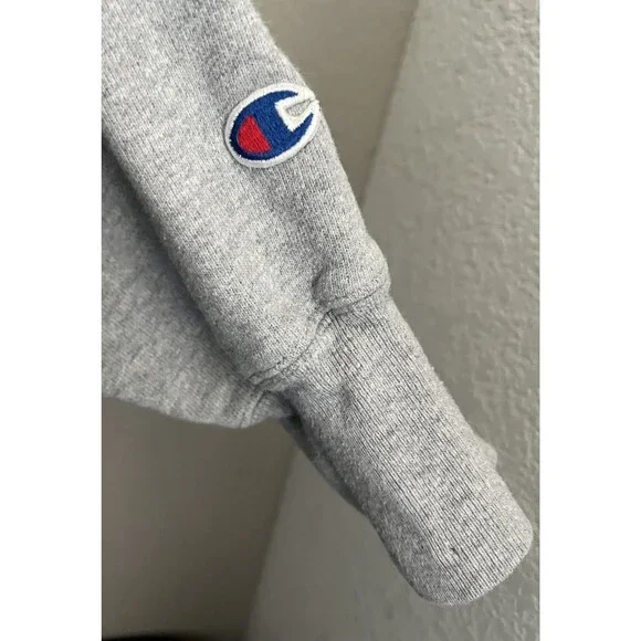 Champion Reverse Weave Fresno Monsters Junior Hockey Men's XXL Sweatshirt - Gray - Picture 4 of 9